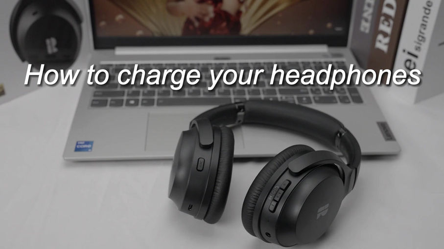 How to charge your headphones